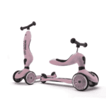 Pack Trottinette 2 en 1 avec casque - Rose