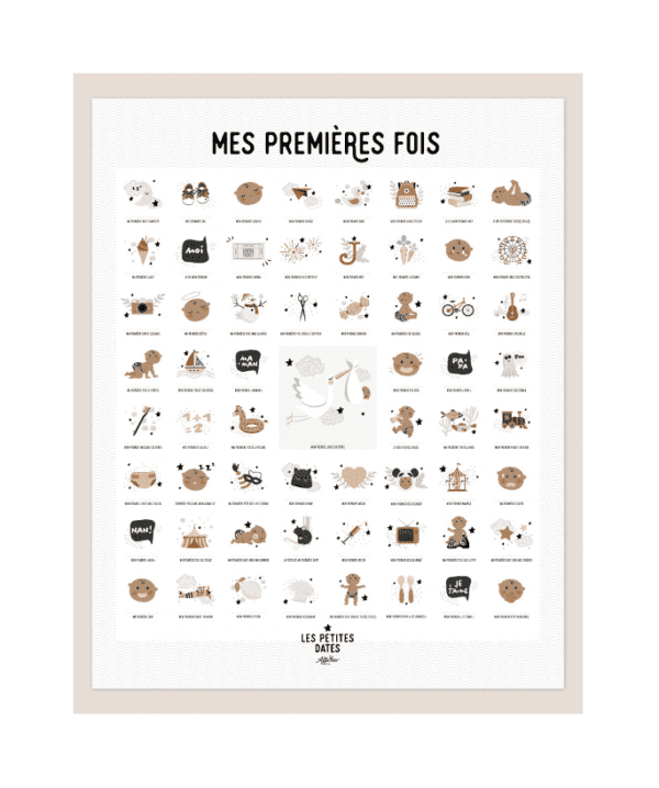 Affiche Mes Premières Fois - Peau Foncée