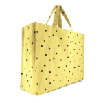 Sac Cabas Coeur - Lemon yellow