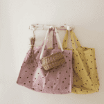 Sac Cabas Coeur - Lemon yellow