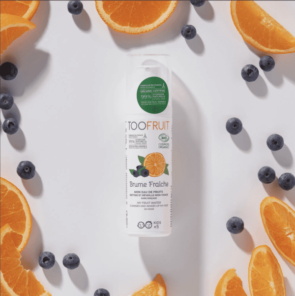 Brume fraiche - eau nettoyante visage Bio - Orange & Myrtille