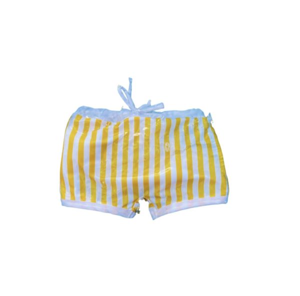 Boxer de bain rayé Jaune - UPF 50+