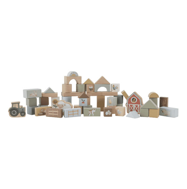 Blocs de construction en bois - Little Farm